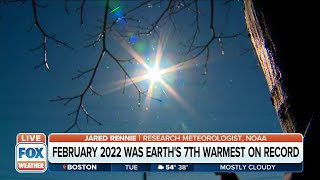 February 2022 7th Warmest February On Record