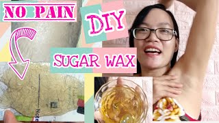 Diy sugar wax (without lemon) | hair removal sa kili-kili at legs no
pain elizabeth veloso