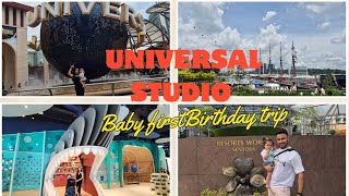 Devika Gyi Universal Studio Singapore First Birtay Trip
