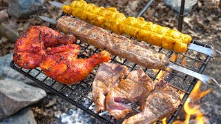 Tandoori Mixed Grill on an Open Fire