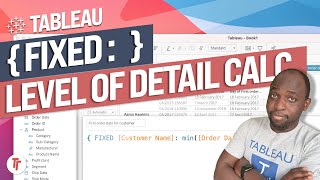 Fixed Level of Detail Calculation: Tableau Functions