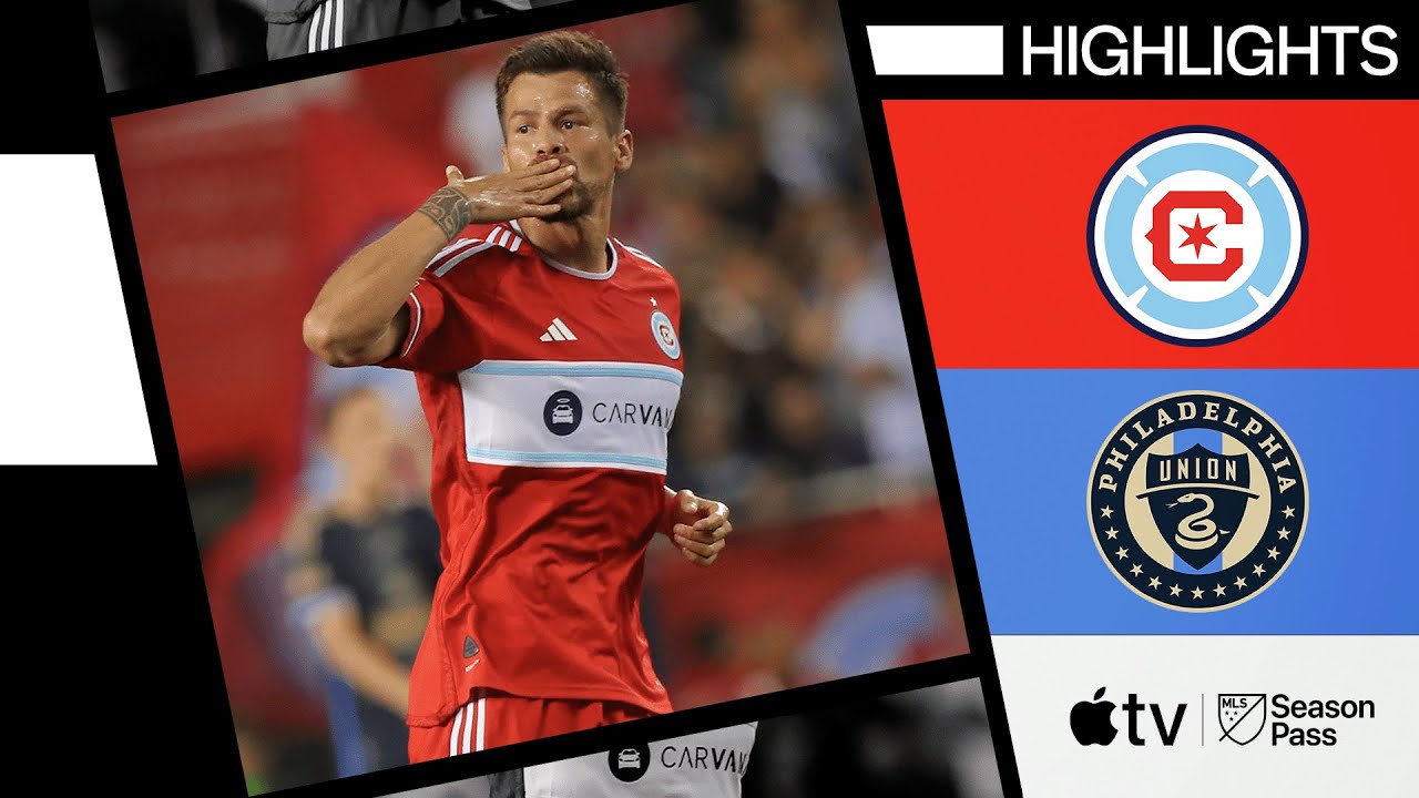 Video highlights for Chicago Fire 4-3 Philadelphia Union