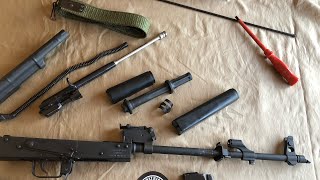 WASR 10 Romanian  AK-47 Series - Part 2 Descriptive Field Strip / Complete Disassembly 101 PITD