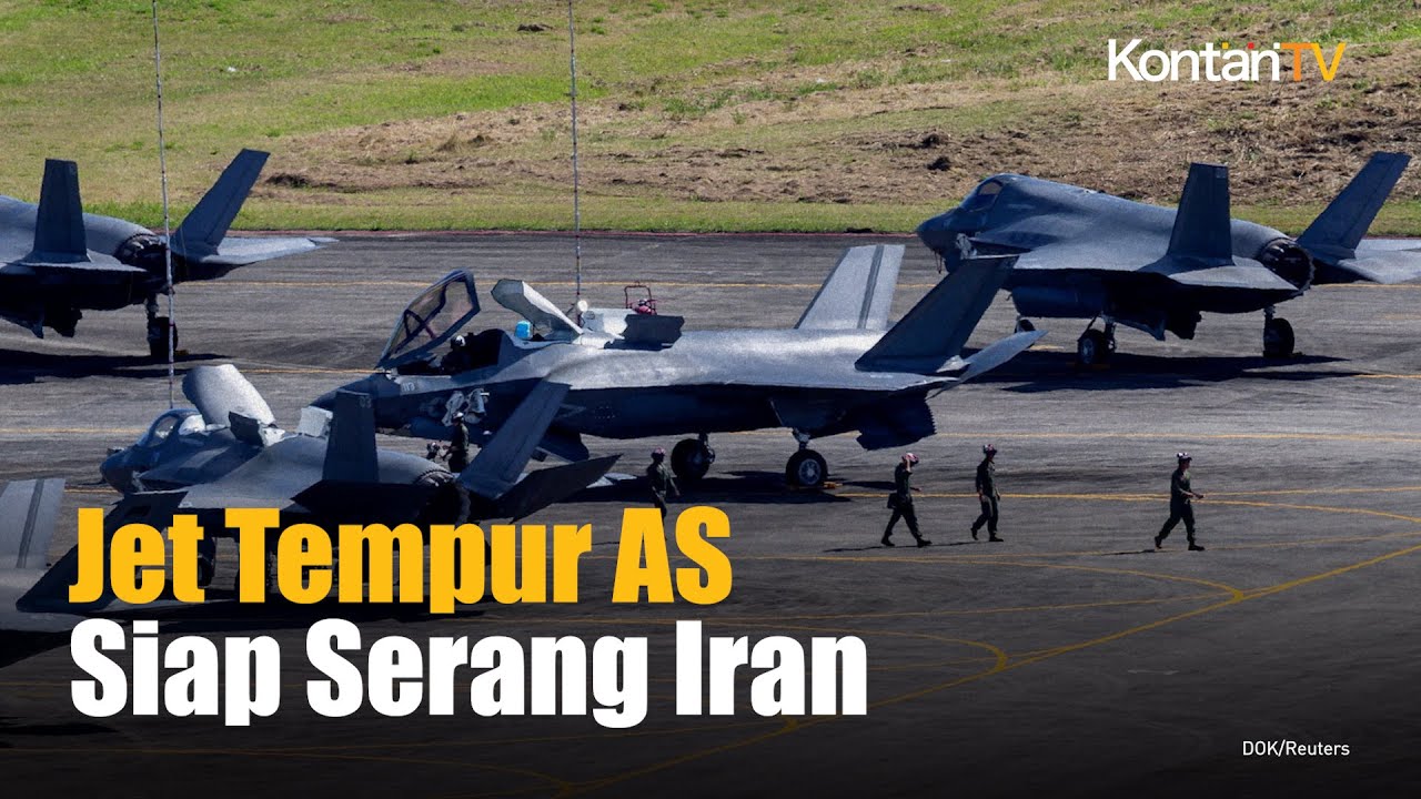 Siap Serang Iran, AS Siagakan Jet Tempur dan Pesawat Bomber di Qatar