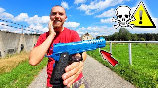 Wer trifft bekommt die SCHLECHTERE WAFFE! (Airsoft Schlacht Challenge)