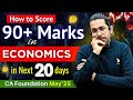 Score 90+ in Business Economics | CA Foundation | Economics Strategy by Prof. Vinit Kumar