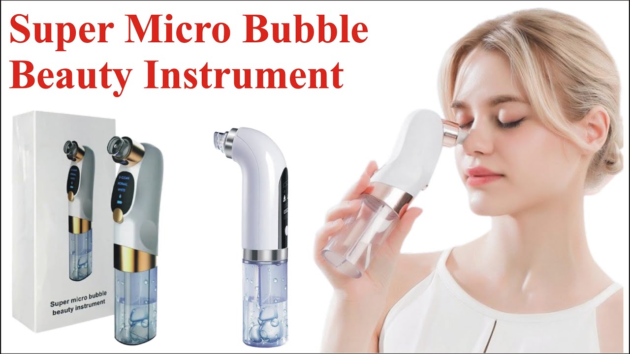 Super micro bubble beauty instrument