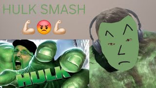 Hulk smash!!! NOSTALGIA CRITIC HULK 2003 REVIEW REACTION💪🏻😡💪🏻