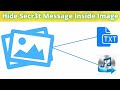 Hide Secret Messages in Images | Steghide Tutorial for Ethical Hackers 🔐 [Hindi]
