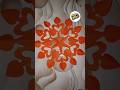 How To Make Paper Craft Flower idea #paperart #paperflower #ideanazzi #paperwallcraft #artandcraft