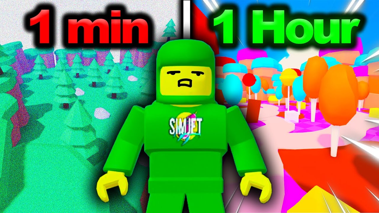 I Built a Roblox Map in 1 Minute VS 10 Minutes VS 1 HOUR - YouTube