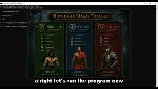 I Built a Medieval-Themed Habit Tracker | Servant → Disciple → Warrior | CS50P Final Project