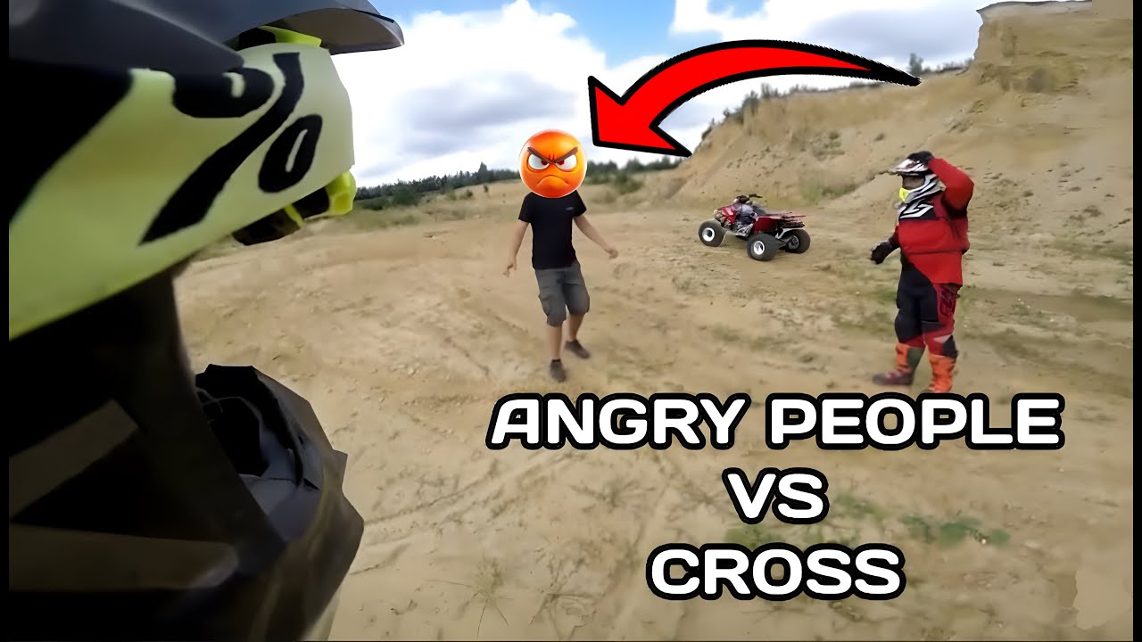 [2025] Pijani Angry people zaatakowali motocyklistów! ANGRY PEOPLE VS MOTOCROSS!
