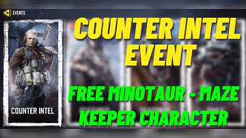Counter Intel Event Cod Mobile | How To Get All Rewards | Call Of Duty Mobile