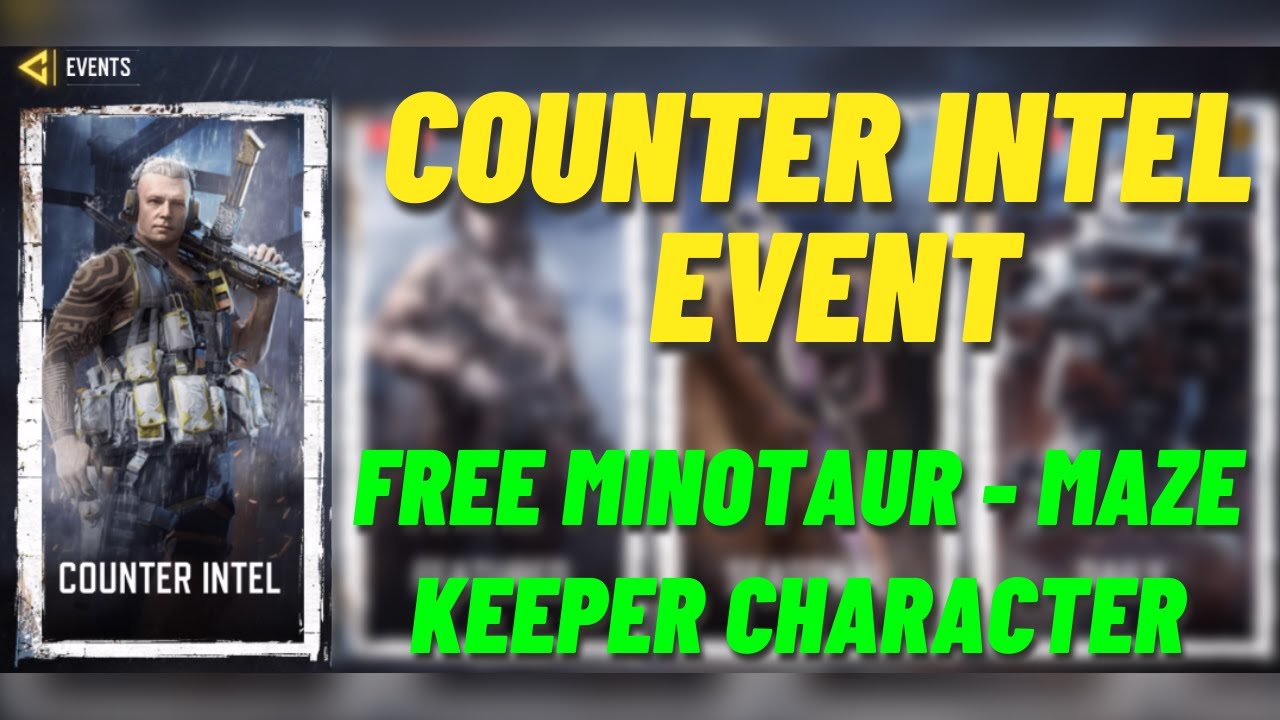 Counter Intel Event Cod Mobile | How To Get All Rewards | Call Of Duty Mobile