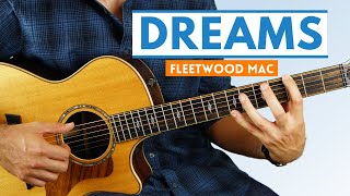 PDF Sample Dreams by Fleetwood Mac - Fingerstyle guitar tab & chords by Six String Fingerpicking.