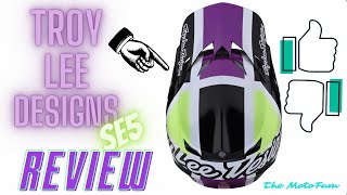 MotoFam Reviews: Troy Lee Designs SE5 helmet