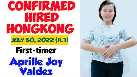 Panuurin nyo: VERY CLEAR, the best self video introduction/HIRED first timer applicant@joyneri.jobhiring