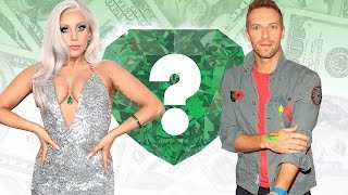 WHO’S RICHER? - Lady Gaga or Chris Martin? - Net Worth Revealed!