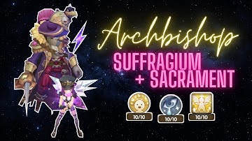 RoX Archbishop Suffragium Sacrament Combo : Guillotine Cross Fast Kill Drake Nightmare | kittyastro