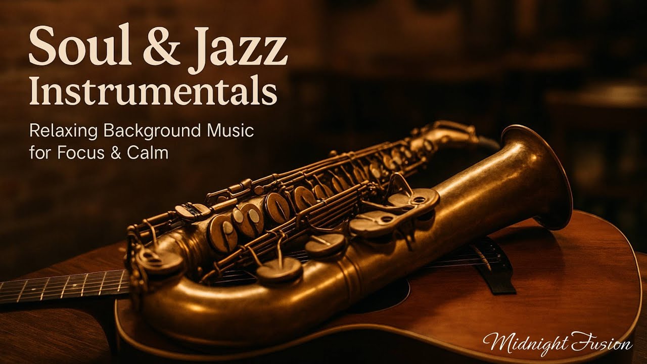 Soul & Jazz Mix | Peaceful Chill Background Music Playlist