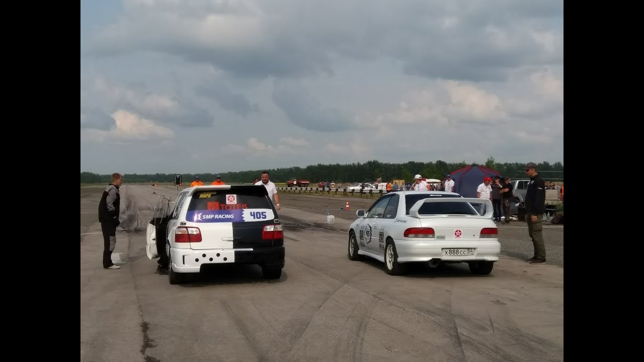 Краснозерка гонки. Subaru 1000hp.