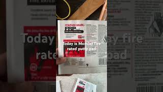 Installing a new fire rated putty pad on each junction box Net Worth