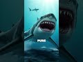 Mosasaurus vs Megalodon #shorts #ocean #facts #fish #viral #prehistoric