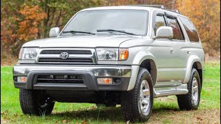 2000 Toyota 4Runner SR5 56K Miles Cold Start & Walk Around Tour