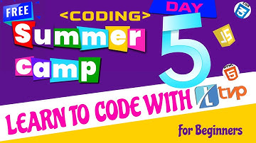 Coding Summer Camp Day 5 | Online Coding Classes for school students | HTML & CSS for Class 6 to 10