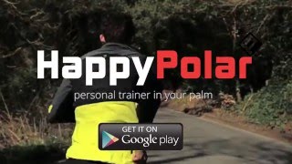 Android Fitness App - Happy Polar screenshot 3
