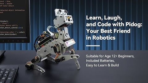 SunFounder PiDog Robot Dog Kit for Raspberry Pi