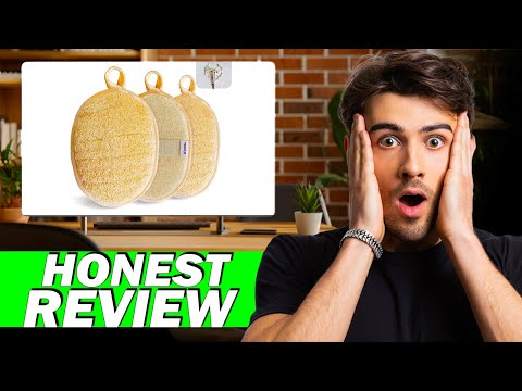 Natural Loofah Sponge Exfoliating Body Scrubber 3 Pack Review – Honest User Experience