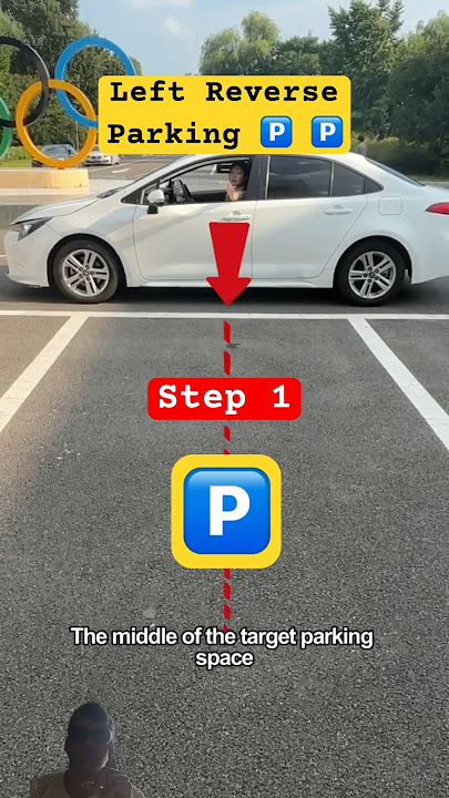 reverse parking | reverse parking techniques |🅿️ #car #cars #driving #drivinglessons #parking #tips