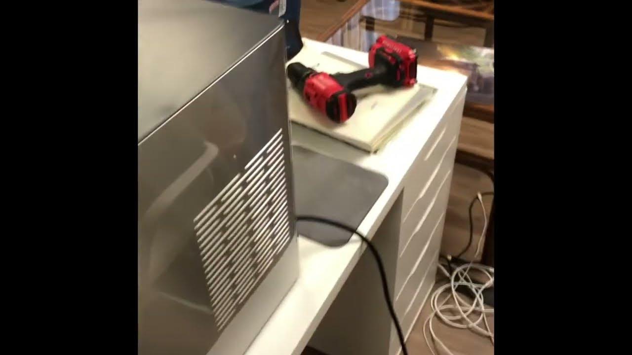 PLEASE SEE UPDATED VIDEO LINK BELOW GE Profile 2.0 Opal ice maker