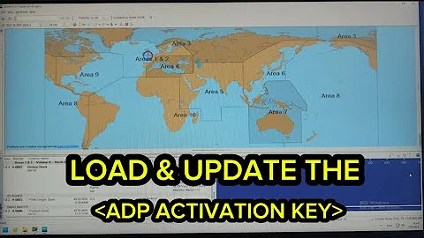 Load and update the ADP activation key into License key wizard Application