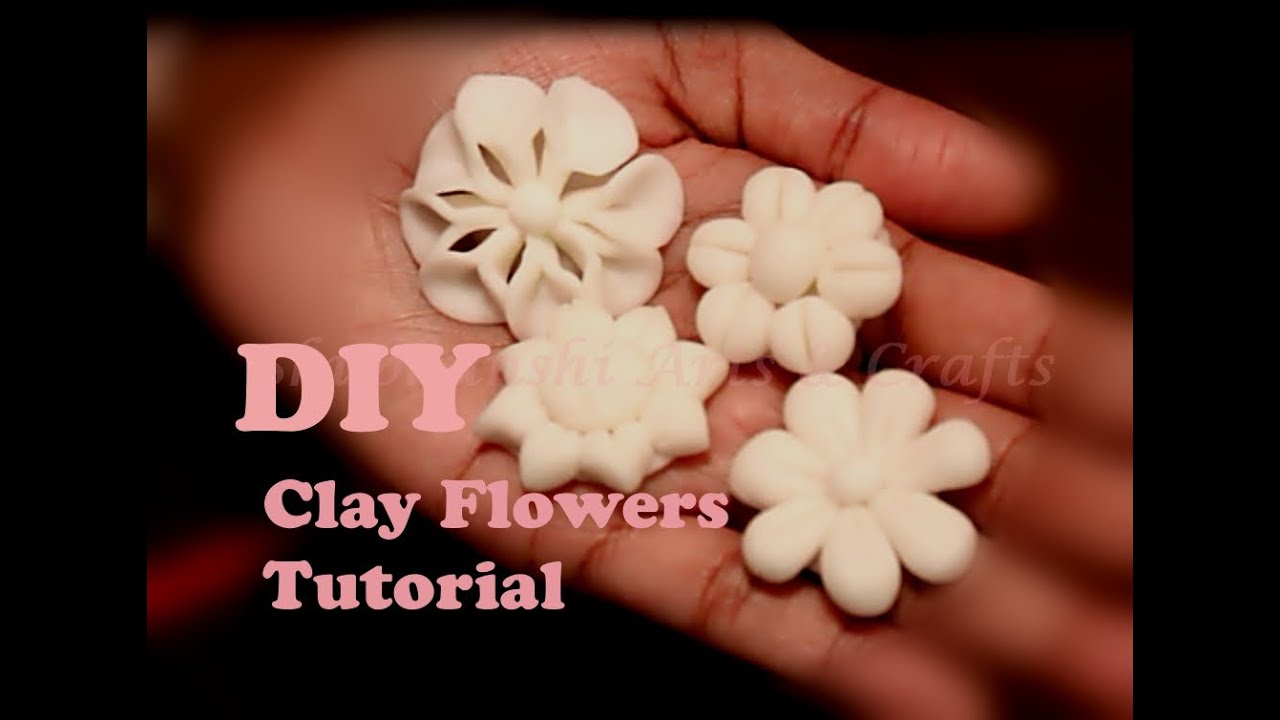 ArchGuide: Clay Modeling Easy Ideas: How to Make Clay Flowers