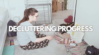 A Failed and very Chatty Declutter | Main Bedroom Declutter