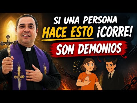 6 SEÑALES INCONFUNDIBLES de que estás ante un DEMONIO HUMANO (No lo Ignores) | Padre Arturo Cornej