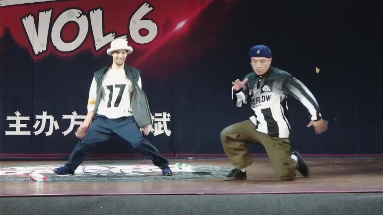 Greenteck VS Shark Bomb 騰仔 | Popping 1 ON 1 | Best 16 | Crazy Dancing Vol. 6