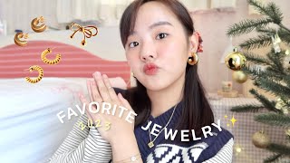 Favorite Jewelry 2023✨ เครื่องประดับที่ชอบ สร้อย ต่างหู แหวน | Dearkiko