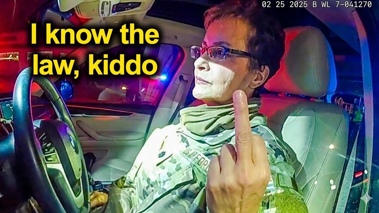 Entitled Military Karen Acts Tough With Cop, Instantly Gets Arrested