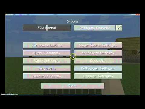 How to go to Creative Mode in Minecraft Demo PC ( Downl 