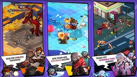 Rumble Squad: Idle RPG Android gameplays