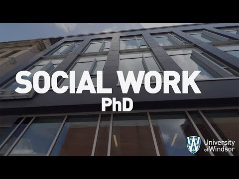 UWindsor PhD in Social Work