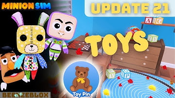 SECRET RABBIT doll is OP! Toy World | Minion Simulator (Roblox)