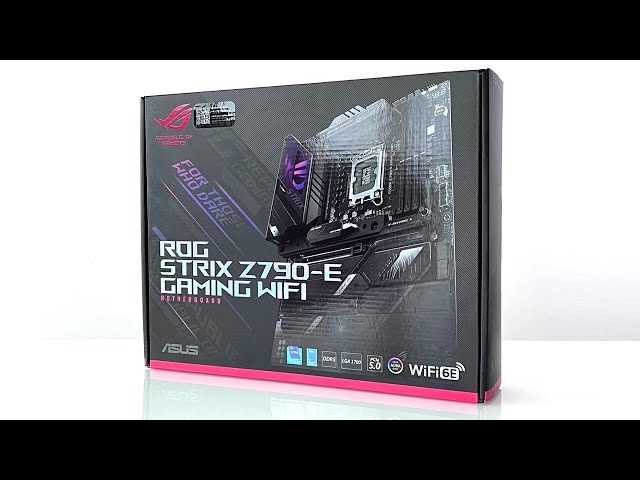 Why the ASUS ROG Strix Z790-E Gaming WiFi is our Favourite Motherboard 