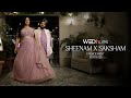 SHEENAM X SAKSHAM ENGAGEMENT TEASER 4K | WEDHUES | Best Cinematic video #wedding #weddingphotography