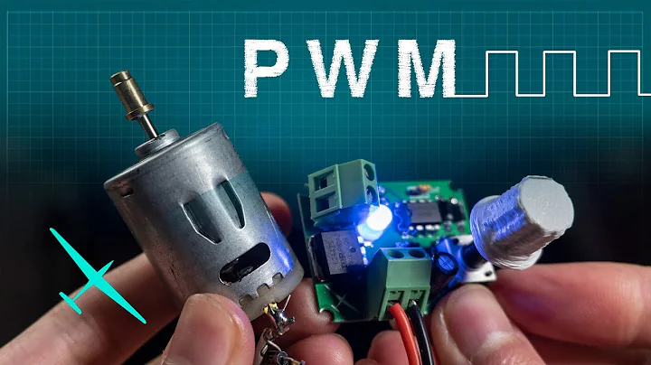 How PWM works | Controlling a DC motor with a homemade circuit - DayDayNews