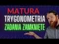 MATURA 2021 MATEMATYKA Trygonometria zadania proste PEWNIAK trygonometria cz.2